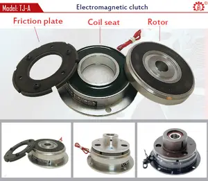 Dongguan embreagem centrífuga industrial elétrica magnética, embreagem eletromagnética 24v, venda imperdível