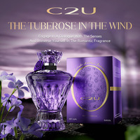C2U Twilight Amethyst Parfum Femme Paris Weekend Fragrance Léger Longue Durée Spray Vente en Gros