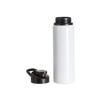 Bouteille d'eau en aluminium de 750 ml (25 oz) légère et réutilisable pour les activités de plein air et l'hydratation quotidienne