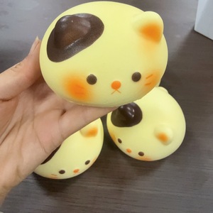 Slow rebound simulation squeeze cat bread soft and squishy stress relief <b>toy</b> for display, creative food <b>toy</b> - Product Image 4