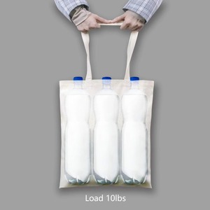 Tùy chỉnh của riêng bạn mua sắm túi vải cotton <span class=keywords><strong>Tote</strong></span> Túi trống calico Shopper túi với logo in - Product Image 3