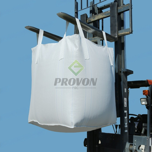 China Factory Wholesale 1.5 Ton 2 Ton Ldpe Large Sands Big <strong>Bag</strong> 1500 Kg Pp <strong>Bulk</strong> Fibc Jumbo <strong>Bag</strong> for Sale - Product Image 1