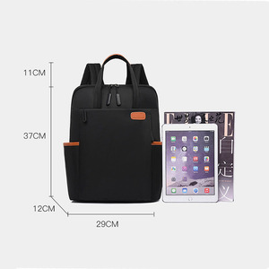 Sac à dos pour ordinateur portable personnalisé, en tissu recyclé, imperméable, écologique, pour hommes et femmes - Product Image 3