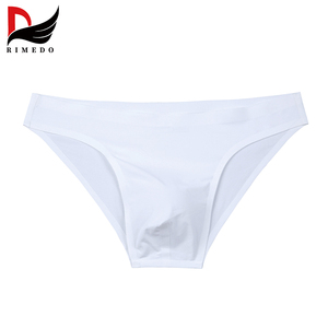 Slip da Uomo Nuovi e Confortevoli, Tinta Unita, Sexy, con Logo Personalizzato, a Forma di U, in Nylon, Boxer Sportivi a Vita Bassa per Giovani Uomini - Product Image 1