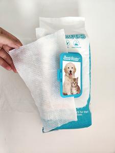 Animaux de compagnie chats chiens nettoyage lingettes humides après miction papier doux larme cul yeux larmes <span class=keywords><strong>dents</strong></span> doigt soins de santé hygiène pattes caca - Product Image 5