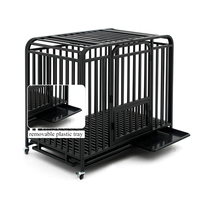 Mangeoire sécurisée Cage à oiseaux Accessoires pour animaux de compagnie avec motif respirant Plateau en plastique palette dans un emballage en boîte