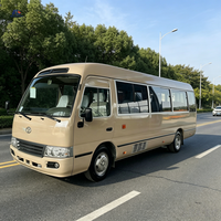 Autocar de tourisme commercial d'occasion Euro 3, diesel, de luxe, de taille moyenne, pour 16 à 30 places, pour le transport transfrontalier en Afrique et en Corée