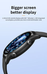 Montre connectée mobile tendance <span class=keywords><strong>2023</strong></span> V-KT60, montre de sport, chipset Realtek8762, application FitCloudPro, étanche IP67, répondre aux appels intelligents - Product Image 3