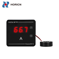 Voltmeter AC Digital LED 220V kustom pengukur energi fase tunggal