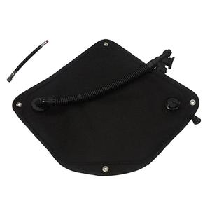 Acero inoxidable duradero para buceo BCD/BC Ala de montaje lateral con vejiga de 35LB y manguera de vía aérea LP - Product Image 5