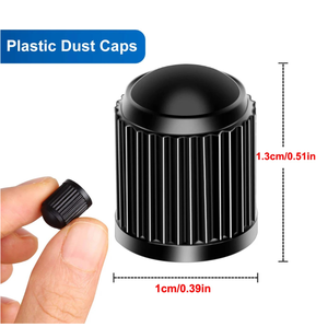 23055 MTB bici Schrader coperchio valvola senza anello di gomma AV moto pneumatico tappo valvola in plastica <span class=keywords><strong>auto</strong></span> tappi valvole - Product Image 6