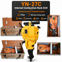 Precio de Fábrica, Perforadora Manual de Gasolina de Combustión Interna YN27C, YN27J 27kg, Máquina de Perforación y Demolición para Minería y Canteras