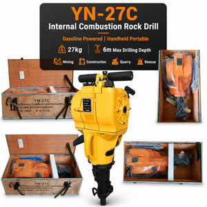 <span class=keywords><strong>Prix</strong></span> <span class=keywords><strong>d</strong></span>'usine YN27C Perforatrice à roche portative à essence à combustion interne 27 kg pour l'exploitation minière et la pierrierie - Product Image 1