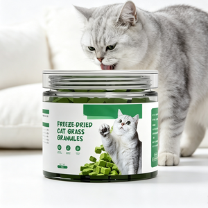 Gránulos sin cereales para gatos sensibles, gránulos <span class=keywords><strong>de</strong></span> hierba para gatos, compra al por mayor con MOQ bajo - Product Image 1