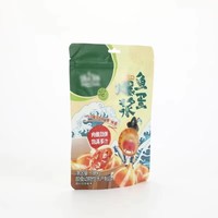 Sacs d'emballage alimentaire en plastique pour biscuits miniatures, imprimés numériquement sur mesure, avec fermeture à glissière, sacs à fond plat
