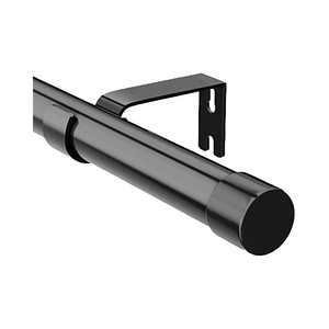 Modern <b>Single</b> Steel Decorative Pole Durable <b>Curtain</b> Rod with Wall Brackets for Living Room-Hot Sale Accessory Holder - Product Image 3