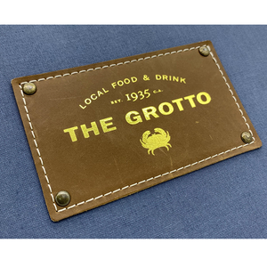 Couvre-menus en tissu personnalisable Couvre-menus en cuir rayé Classeur à anneaux Couvre-menus en cuir Embossé - Product Image 6