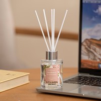 Diffuseur de parfum artisanal en rotin, décoration vintage, cadeau, sans flamme, pour la maison, la chambre, purification de l'air, huile essentielle, parfum d'ambiance