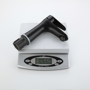Himesi 304 Stainless Steel <b>Basin</b> Faucet Black Matte Finish <b>Single</b> Handle Hot Cold Water Deck Mounted - Product Image 4