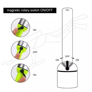 ไฟดำน้ำ LED แบบพกพา IPX4 กันน้ำ คุณภาพสูง ผลิตจากพลาสติก อุปกรณ์ดำน้ำสำหรับดำน้ำลึก - Product Image 4