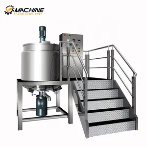 VP emulsifier machine cosmetics making machine chemical stainless steel perfume liquid mixing tank