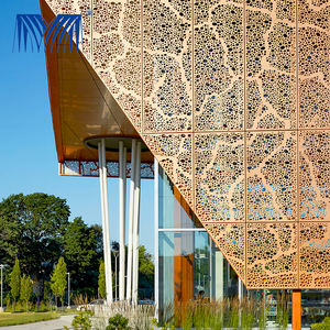 Mur rideau en aluminium décoratif extérieur durable, de haute qualité, offrant une protection thermique et une résistance à la corrosion - Product Image 4