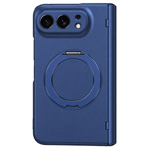 Étui de téléphone magnétique pliable avec support anneau, coque de protection antichoc compatible avec les accessoires magnétiques pour Samsung Galaxy - Product Image 4