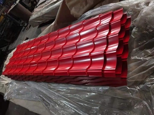 Prepainted Kim Loại Mạ Kẽm Tấm Lợp Mạ Màu Sóng Thép Roof Hồ Sơ Tấm - Product Image 4