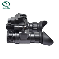 LinduNV Offre hebdomadaire : Lunettes de vision nocturne PVS-31 prêtes à l'emploi avec tubes intensificateurs d'image au phosphore blanc Gen2+ FOM1300+