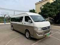 Mini-bus électrique 18 places avec transmission manuelle, utilisé pour les réceptions d'affaires et les petits groupes touristiques à bas prix