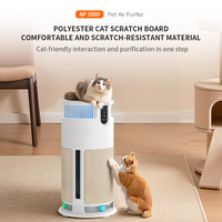 Purificateur d'air personnalisé intelligent Wifi pour chambre véritable filtre HEPA fumée poils d'animaux pour chambre cuisine bureau Purification