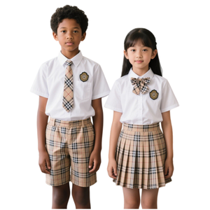 Uniformes de <span class=keywords><strong>Coro</strong></span> para Niños de Primaria Estilo Británico Personalizados FUYI, Conjuntos de Algodón para Otoño e Invierno, ODM - Product Image 1