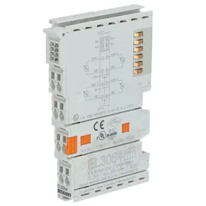 Terminal EtherCAT Beckhoff, module terminal PLC à 4 canaux d'entrée analogiques EL3064 - Product Image 1