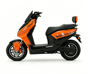 Motocicleta Eléctrica Moderna con Luz LED de 2000w 3000w 60V 72V, Motocicleta Urbana para Adultos con Respaldo Confortable - Product Image 2