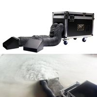 Machine à brouillard électrique 5000W à faible émission de fumée et contrôlée par DMX512 pour mariages et fêtes