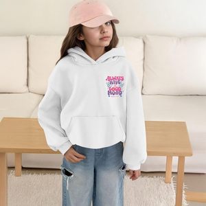 เสื้อฮู้ดน่ารักสไตล์ Preppy Kawaii สำหรับสาวๆ ลายกราฟิกสาวน้อยเวทมนตร์ พิมพ์ลายตัวอักษร ผ้าฝ้าย - Product Image 5