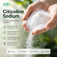 %99 Gıda Sınıfı Sodyum Sitikolin CAS 33818-15-4 Beyin Destekleyici Toz, Hafızayı, Odaklanmayı ve Zihinsel Enerjiyi Geliştirir
