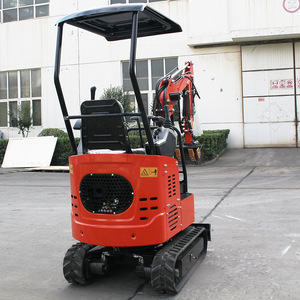 Miniexcavadora de 1 tonelada, diésel, con gran potencia de excavación para demolición de paredes - Product Image 3