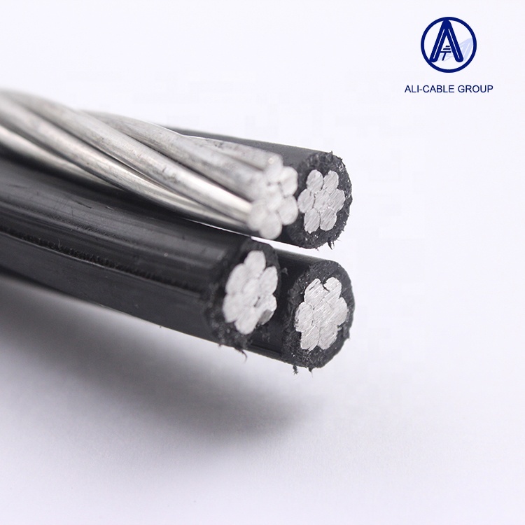 estándar xlpe tamaños de cable de baja tensión Al Conductor Xlpe aéreos aislados incluido Abc Cables las normas