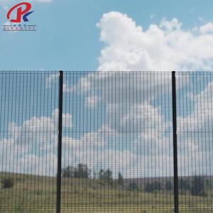 سياج أمان عالي 358 مصنوع من شبكة سلكية ملحومة ومطلية بالبودرة، مضاد للتسلق وذو رؤية واضحة، متوفر مباشرة من المصنع - Product Image 4