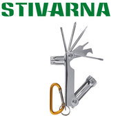 Herramienta Multiusos Universal 9 en 1 con 3 Cadenas, Compatible con el Nuevo Modelo de Motosierra STIHL, ECHO, HUSQVARNA y la Mayoría de las Marcas