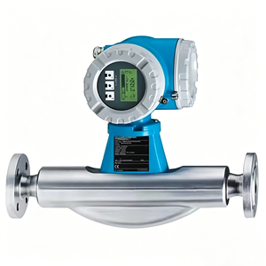 Débitmètre massique Coriolis E+H Promass 83F 83F80-AD2SAABBAAA DN80 4-20mA HART Multivariable pour produits chimiques, pétrole, gaz, alimentation, pharmaceutique - Product Image 1