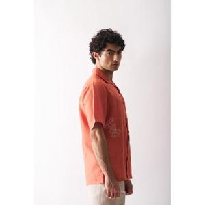 <b>Men</b> <b>Shirt</b> Comfortable Half <b>Sleeve</b> Outfit Suitable For Work Environment Casual Gatherings And Daily Styling From India - Product Image 3