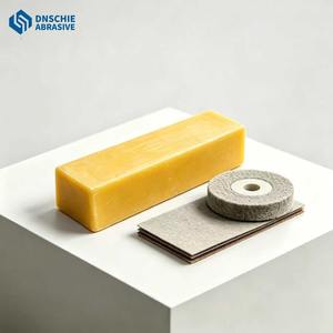 Composé de polissage métallique pour meule à polir, cire jaune pour acier inoxydable, bijoux - Product Image 3