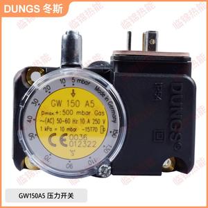 Pressostats en aluminium DUNGS originaux GW3A5 GW10A5 GW50A5 GW500A5 pour compresseurs d'air, systèmes CVC et pompes à eau – Contrôle de pression - Product Image 1