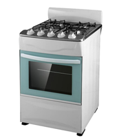 Cuisinière à gaz domestique sécurisée 50*60, 4 brûleurs, appareils de cuisine, cuisinière à gaz 4 brûleurs avec four Gazinian Fouu