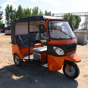 Tuk Tuk Elettrico a 3 Ruote, Triciclo Passeggeri, Auto Rickshaw a Nuova Energia per Servizio Taxi e Pendolari 60V - Product Image 4