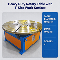 Table rotative servo pour le positionnement de précision lors de la soudure