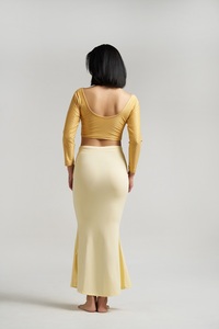 Sous-jupe gainante taille haute pour femme, en polyester, coupe sirène, sans couture, amincissante, pour le quotidien - Product Image 3