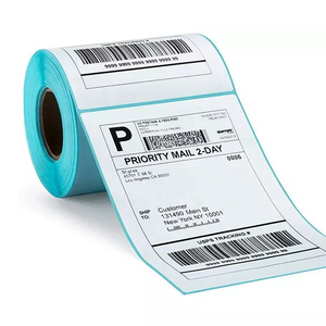 Etiquetas de <span class=keywords><strong>Papel</strong></span> Térmicas Reciclables de 100 x 150 mm, Adhesivas, Resistentes al Agua, Aceite y Alcohol, de Alta Calidad, Personalizables en Rollo - Product Image 3